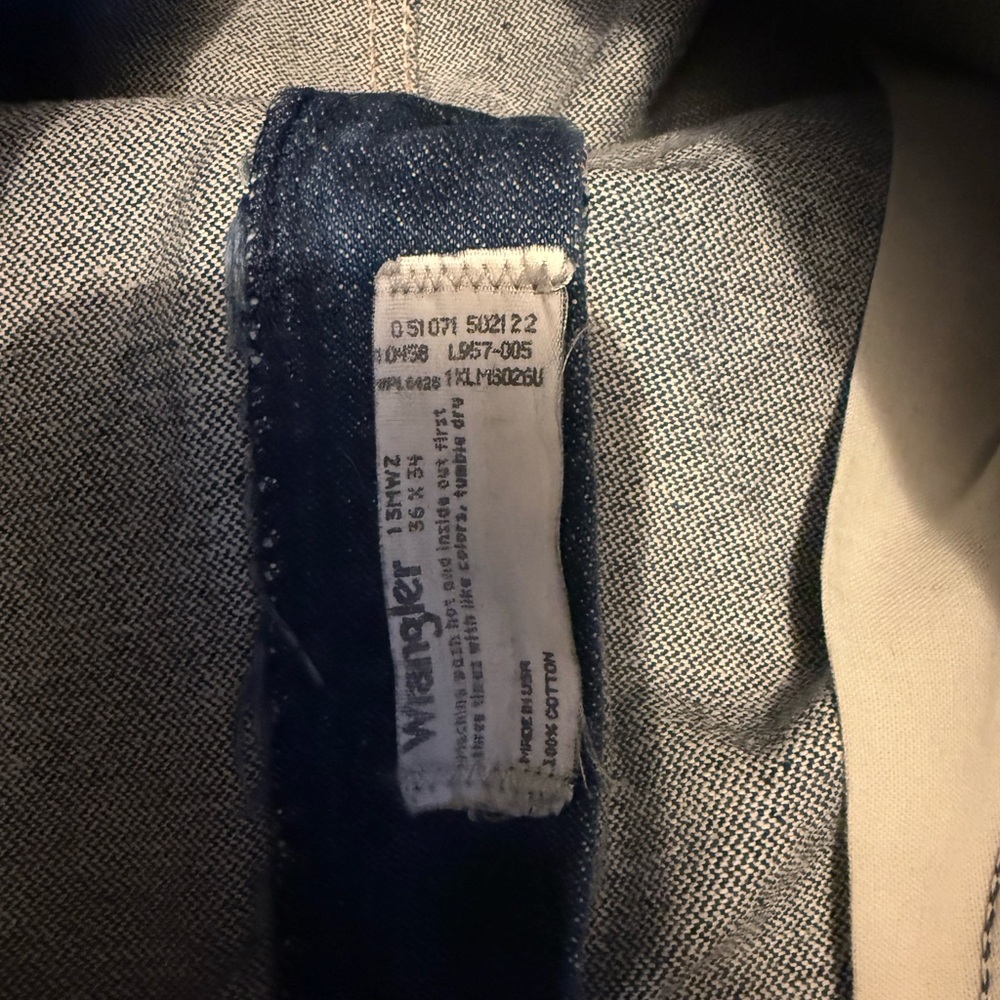 Wrangler Dark Blue Denim Pants